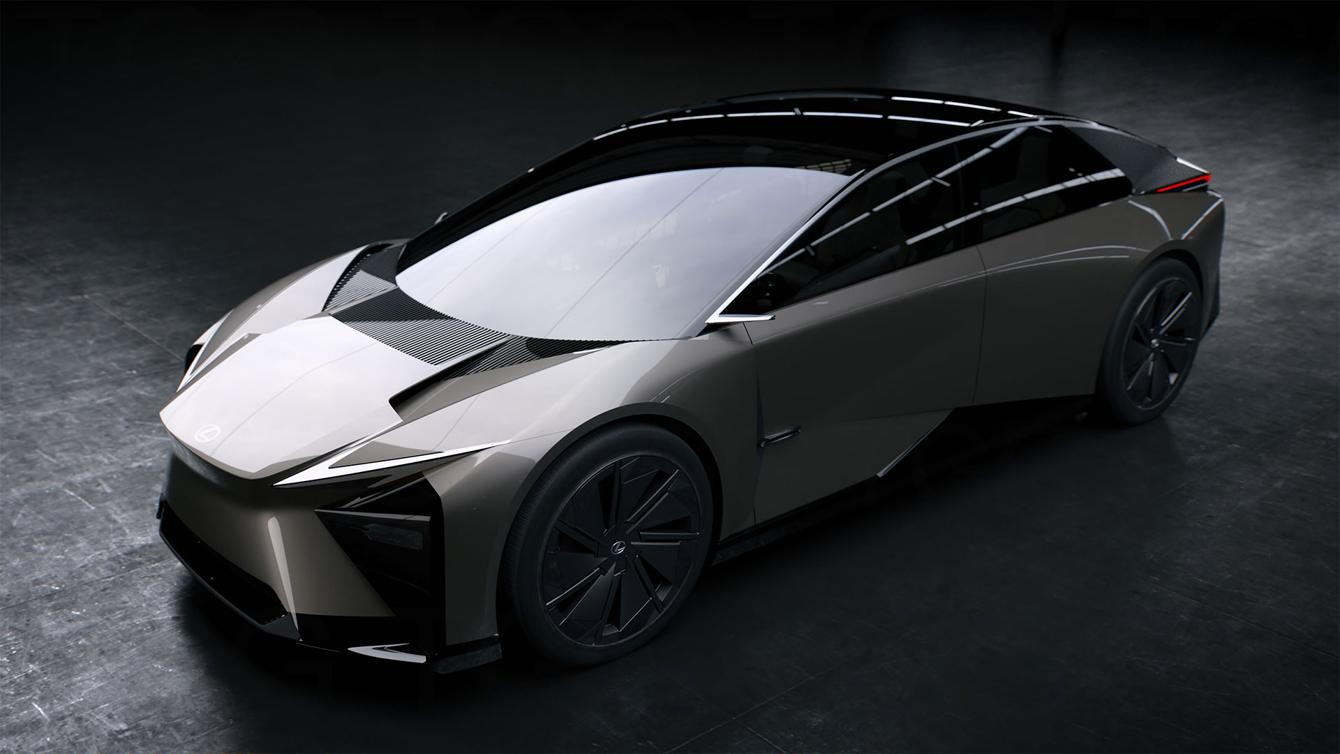 The Lexus LF-ZC Concept vehicle. Not available for purchase.