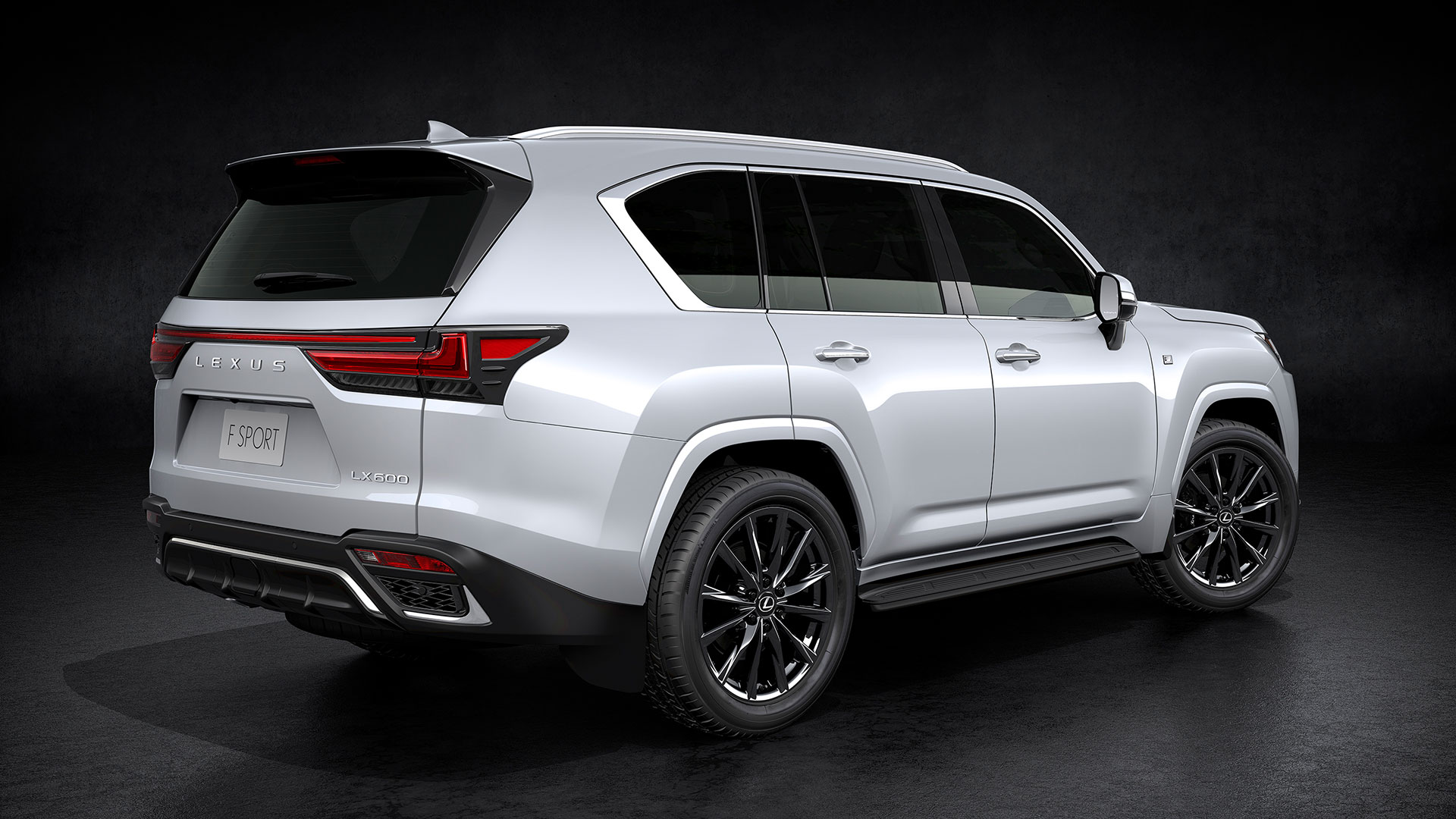 The all-new Lexus LX F Sport. (Overseas pre-production model shown. Australian grades, features & specifications may differ.)