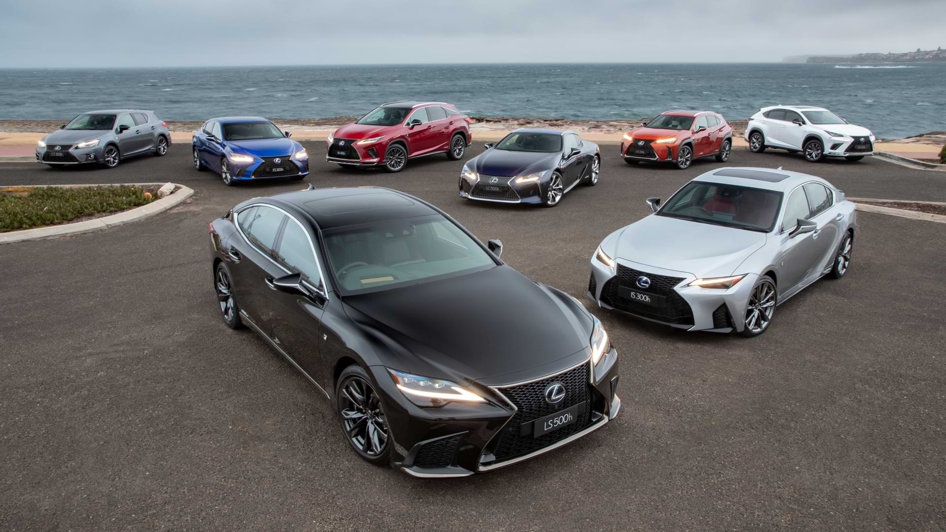 Lexus Hybrid vehicle range