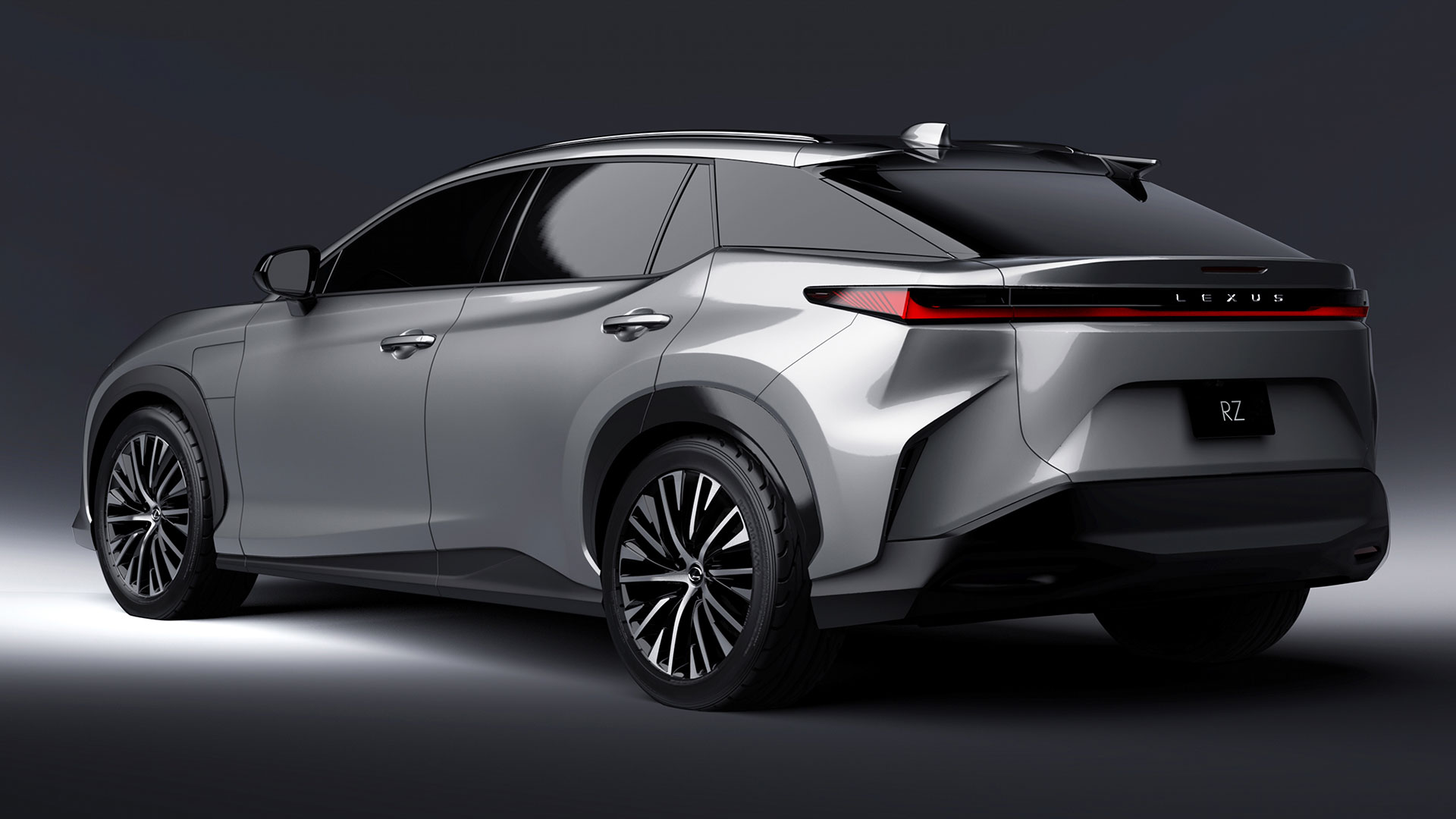 Lexus RZ 450e (Pre-production model shown).